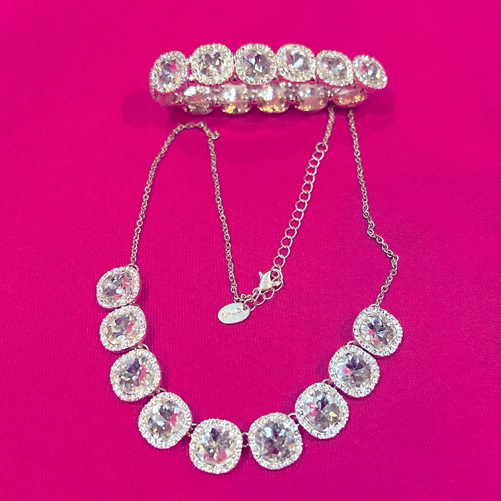 Sterling silver Chain and Bracelet in good condition